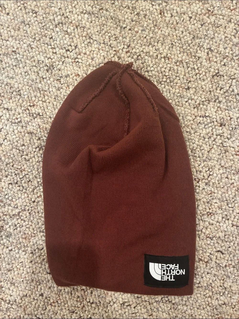 The North Face Men's Chestnut Brown Fold-Over Beanie